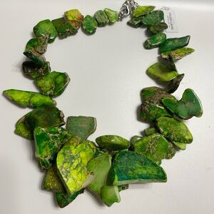 Park Lane Jasper Gemstone Necklace